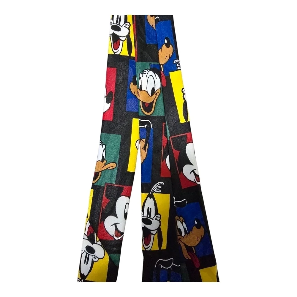 Mickey Unlimited Necktie By Balancine Inc 100% Polyester Classis Cartoon Donald
